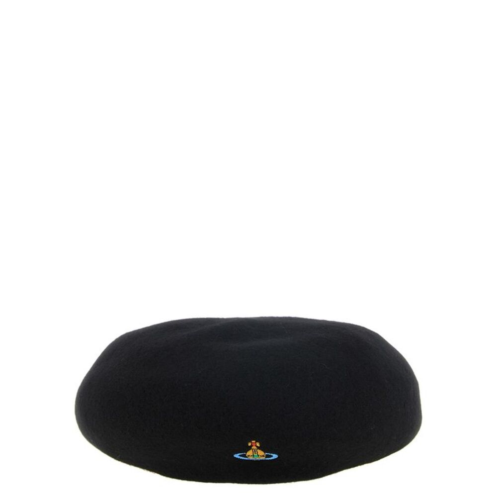 Vivienne Westwood Black Wool Women's Beanie